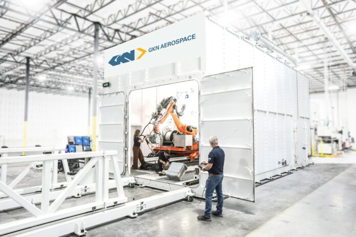 La cellule 3 de GKN Aerospace permet d’imprimer des pièces en 3D de 5 mètres