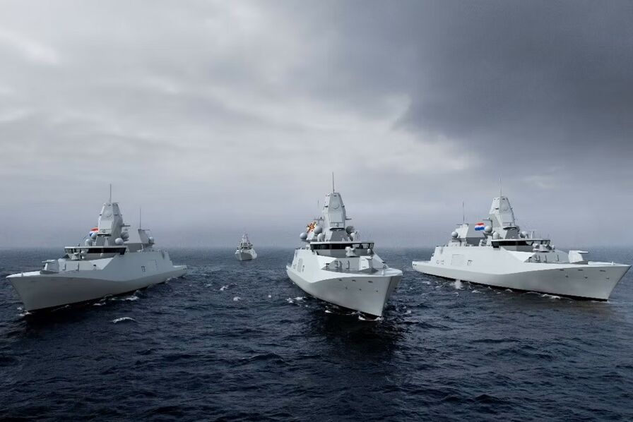 Thales va équiper quatre frégates de lutte anti-sous-marine belges et néerlandaises