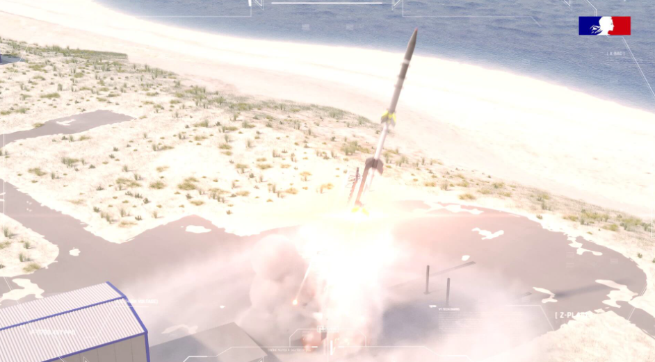 Premier tir d’un planeur hypersonique français