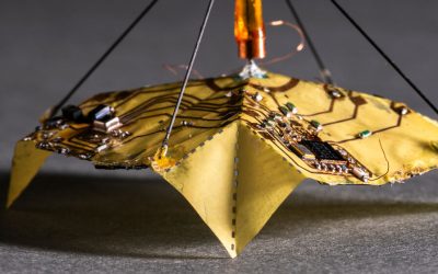 [L’industrie c’est fou] Largués depuis des drones, ces robots en origami peuvent changer de forme