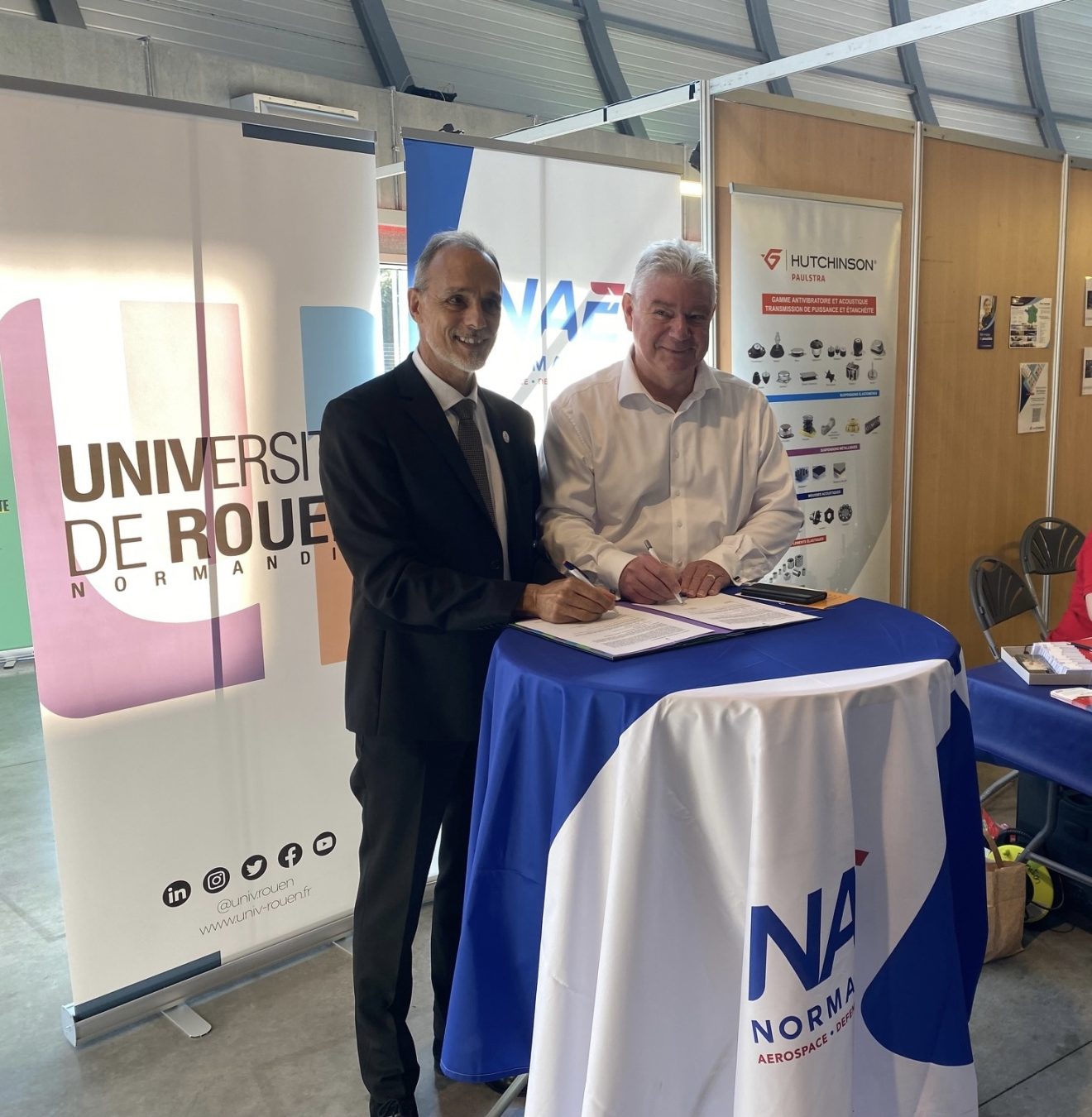 NAE et l’Université de Rouen Normandie unissent leurs forces pour renforcer la recherche collaborative et faciliter l’insertion professionnelle