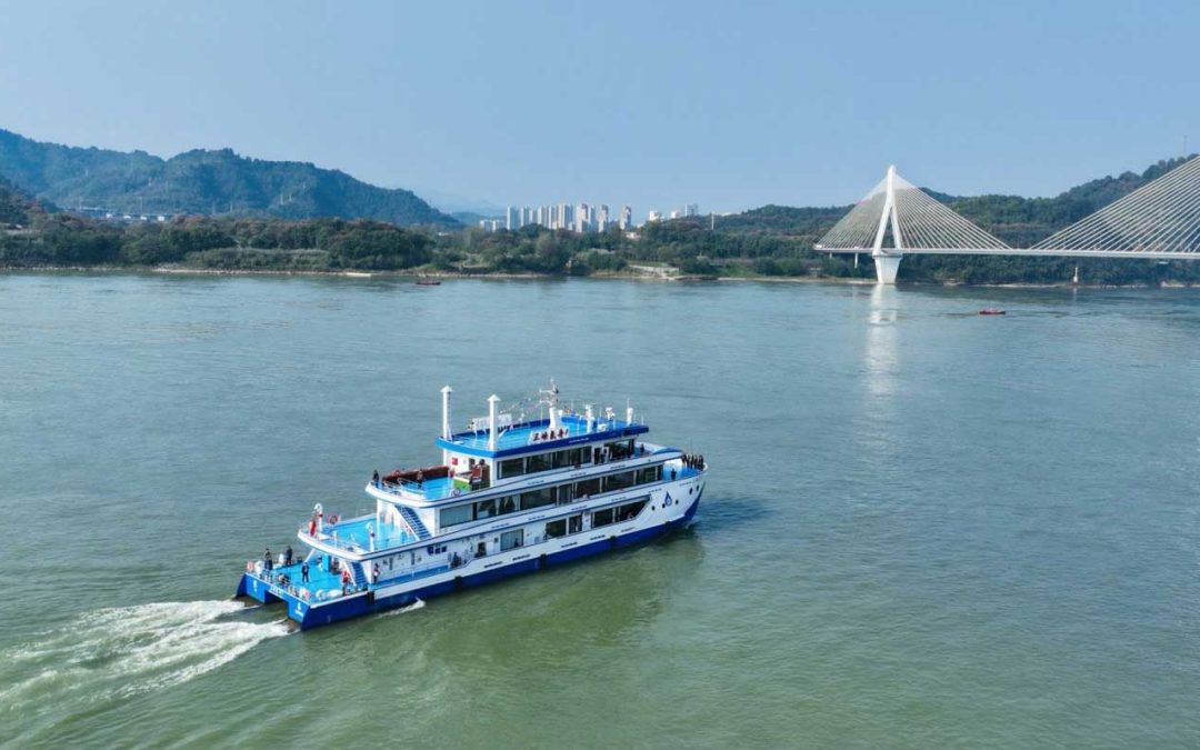 Le premier bateau chinois à hydrogène est à l’eau