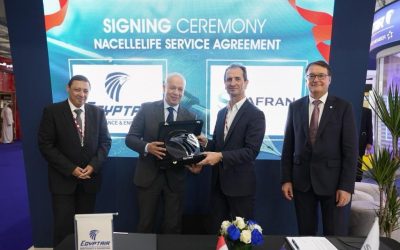 Nouveaux contrats de services dont EgyptAir et nouvelle station MRO en Chine
