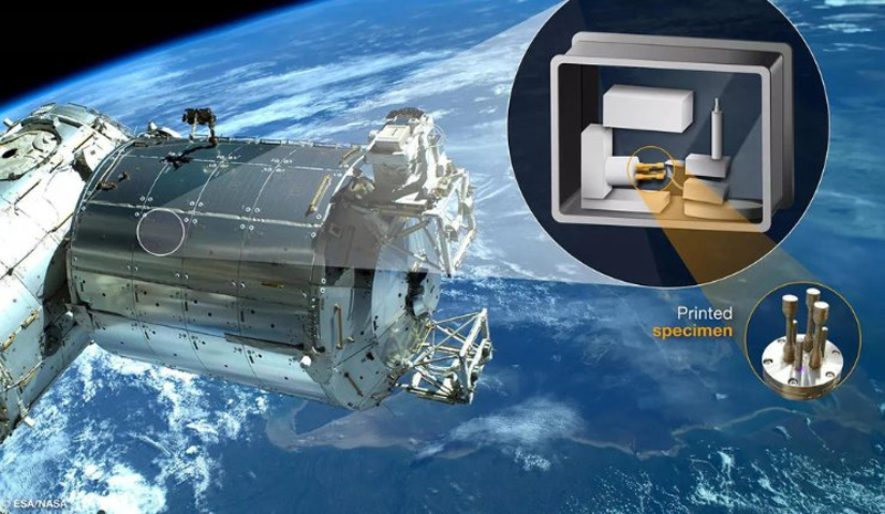 La « première » imprimante 3D métal pour l’espace développée par Airbus et AddUp sera testée sur l’ISS