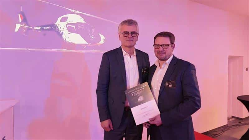 Spiragaine, finaliste aux Supplier Awards 2024 d’Airbus Helicopters