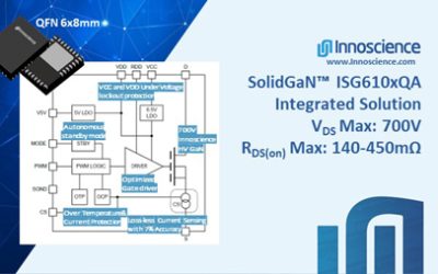 Innoscience lance la famille de circuits intégrés GaN HEMT intégrés 700 V