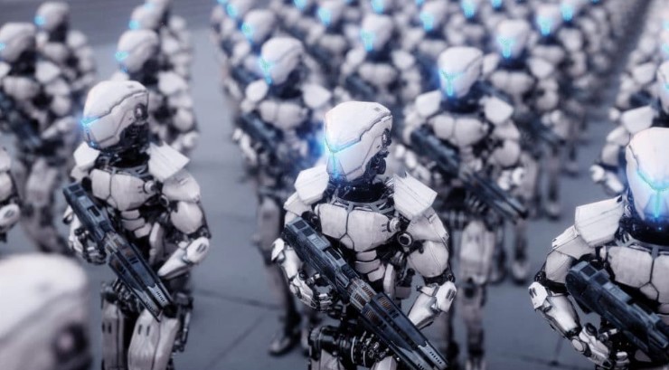 Des « robots tueurs » équipés d’IA constitueraient l’avenir de la guerre