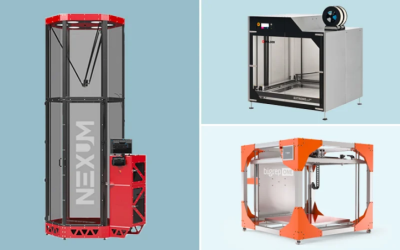 Les plus grandes imprimantes 3D FDM professionnelles