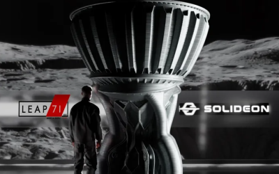 Permettre une production hors planète : Solideon et LEAP 71 vont développer du matériel spatial imprimé en 3D à grande échelle