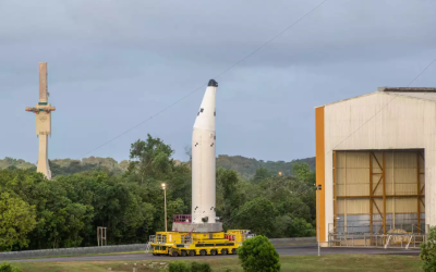 Sortie d’usine du premier booster du vol inaugural d’Ariane 6