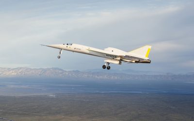 Premier vol réussi pour le démonstrateur de l&rsquo;avion supersonique Overture du constructeur Boom