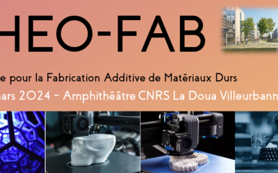 Rheologie pour la fabrication additive de matériaux durs