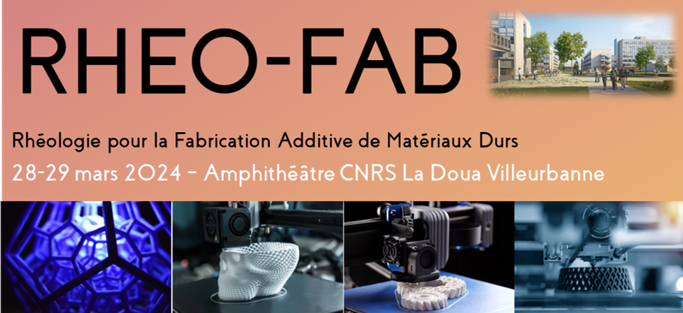 Rheologie pour la fabrication additive de matériaux durs