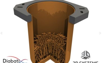 Diabatix et 3D Systems développent un dissipateur thermique d’azote liquide (LN2) imprimé en 3D et conçu par l’IA