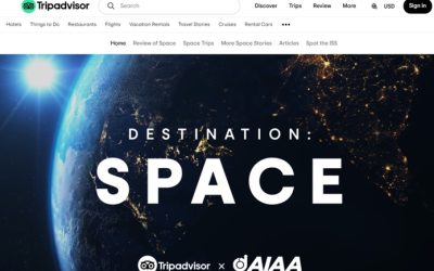 TripAdvisor s&rsquo;ouvre au tourisme spatial !