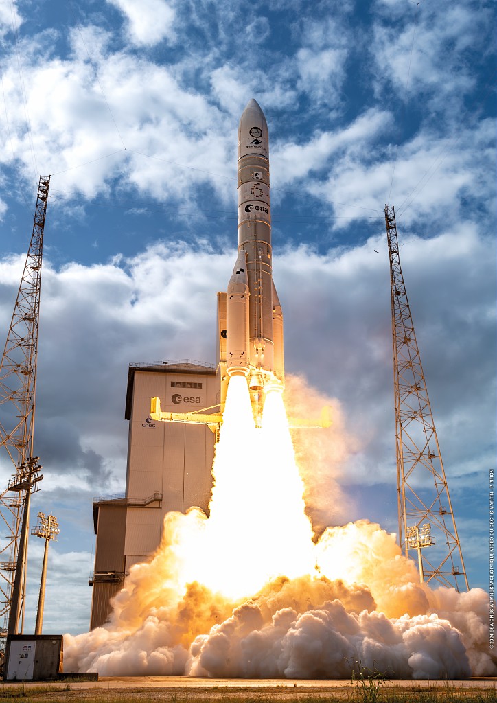 Le nouvel lanceur européen Ariane 6 a pris son envol