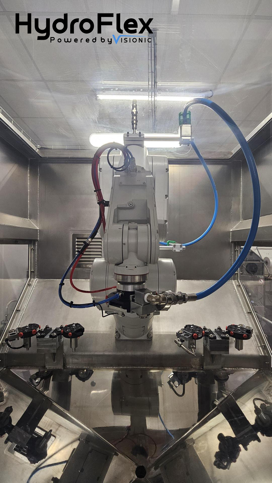 Nouvelle Innovation chez Visionic : HydroFlex, une solution de nettoyage haute pression robotisée
