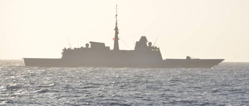 La Marine nationale neutralise en opération un drone aérien avec un brouilleur fourni par MC2