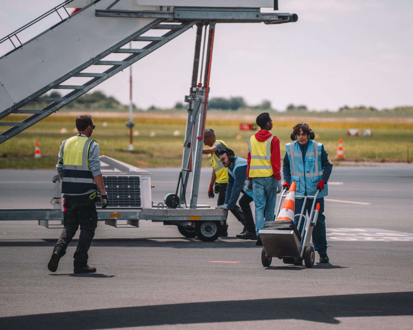 Enregistrement, embarquement, manutention des bagages et bien plus encore : les vacataires et saisonniers ont joué un rôle essentiel cet été à l’aéroport