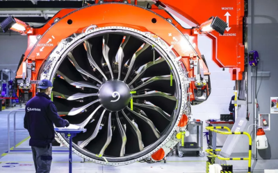 Après le trou d&rsquo;air de 2024, Safran prévoit d&rsquo;augmenter fortement sa production de moteurs d&rsquo;avion d&rsquo;ici à 2028