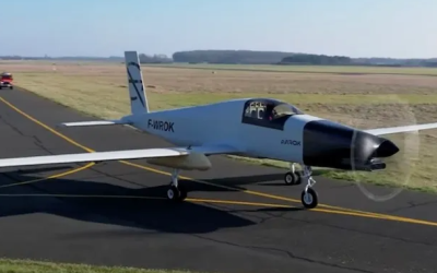 Premiers roulages pour le drone AAROK