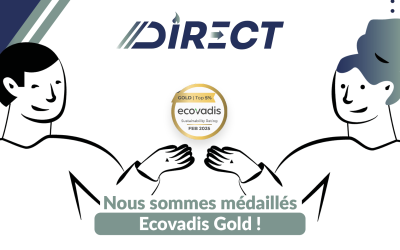 DIRECT parmi les 2% des entreprises les plus performantes en RSE