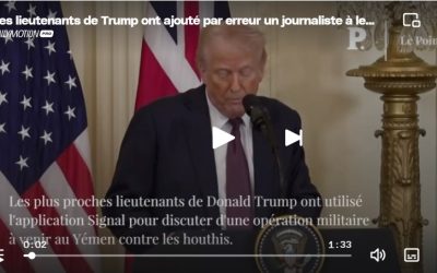 Trump et son équipe peinent à contenir les retombées de l’incroyable fuite de sécurité