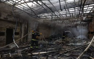 Russia launches war’s largest drone attack ahead of Putin-Trump call