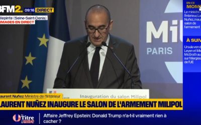 « La France dispose de la 3ème filière de sécurité mondiale après les États-Unis et la Chine », expose le ministre de l’Intérieur Laurent Nuñez