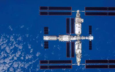 Station spatiale chinoise : un vaisseau heurté en pleine relève