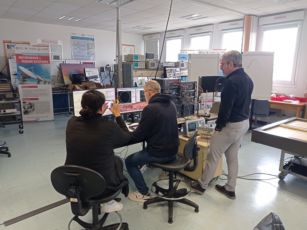IUT de Rouen - Acquisition d'un nouveau radar didactique au MRTC