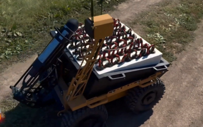 Guerre en Ukraine : des mini-fusées pour faire exploser les mines ennemies… Kiev a amélioré son drone terrestre Sirko-S1