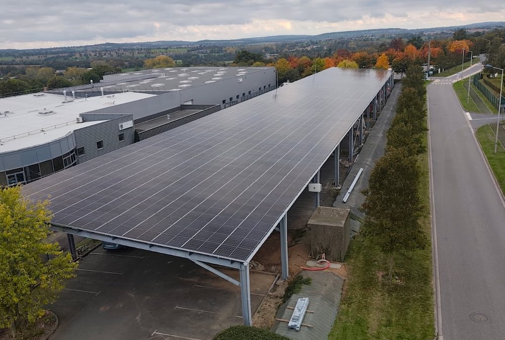 Seprolec inaugure son parking solaire le 15/12/2025 : une installation exemplaire menée en un temps record avec Idex