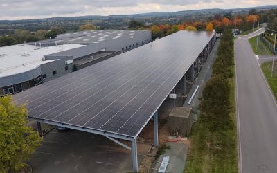 Seprolec inaugure son parking solaire le 15/12/2025 : une installation exemplaire menée en un temps record avec Idex