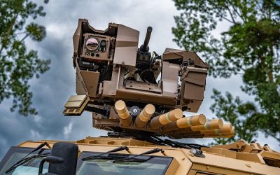 Arquus développe une capacité d’autodéfense contre les drones pour les blindés Griffon et Serval