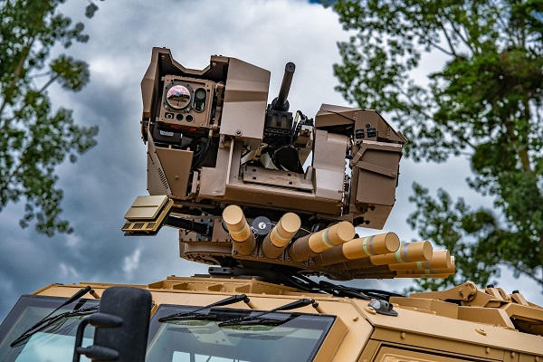 Arquus développe une capacité d’autodéfense contre les drones pour les blindés Griffon et Serval