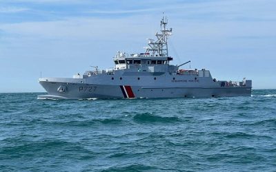La DGA a reçu le premier patrouilleur côtier de nouvelle génération destiné à la Gendarmerie