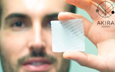 Akira Science et l’impression 3D de biomatériaux pour la régénération tissulaire