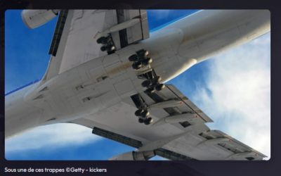 Une éolienne sous l&rsquo;avion !