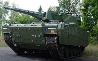 Rheinmetall a livré un premier lot de cinq véhicules de combat d’infanterie KF-41 Lynx à l’armée ukrainienne