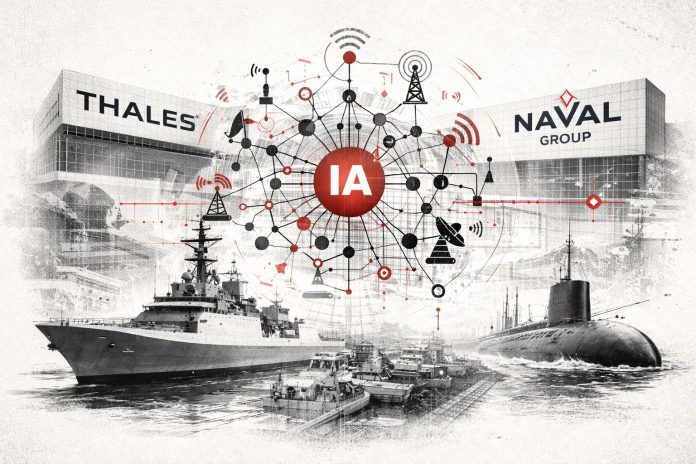 Naval Group choisit CortAIx de Thales pour intégrer l’IA dans ses systèmes navals