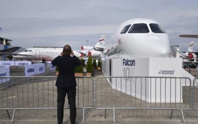 Dassault Falcon 10X : cabine XXL, 13.900 km d’autonomie… Découvrez ce nouveau jet grand luxe dévoilé ce mardi (vidéo)