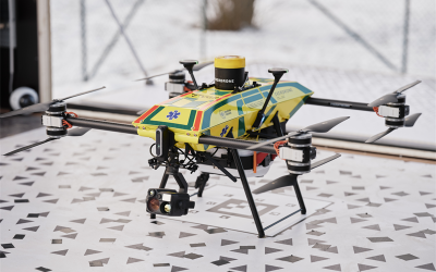 Next-generation medical drone cuts emergency response times