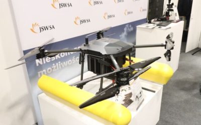 JSW tests float-equipped UAV for hydrophone deployment