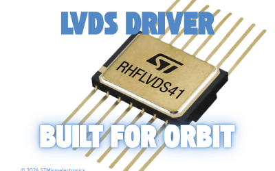 Space-grade LVDS driver targets 600 Mbps satellite data links