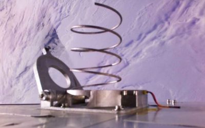 La NASA déploie un ressort imprimé en 3D en orbite