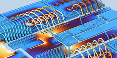 Améliorer la gestion thermique des dispositifs électroniques avec COMSOL Multiphysics®