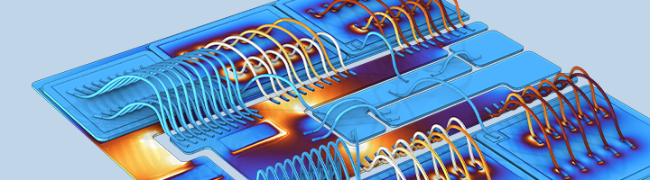 Améliorer la gestion thermique des dispositifs électroniques avec COMSOL Multiphysics®