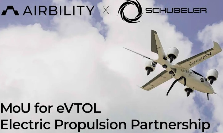 Airbility Signs Strategic MoU with Germany’s Schübeler onEDF Propulsion Technology for eVTOL Platforms