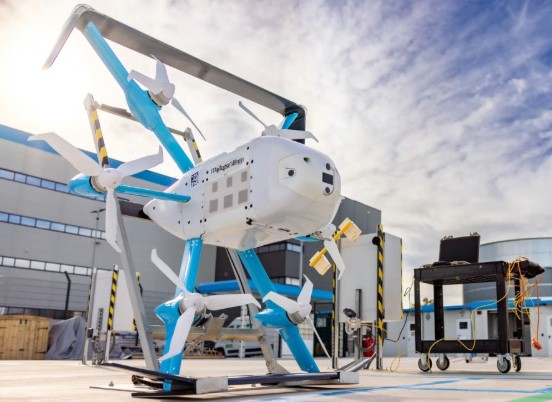 Amazon delivers first parcels in the UK by drone